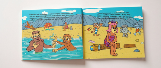 Balbina The Bear Learns to Swim