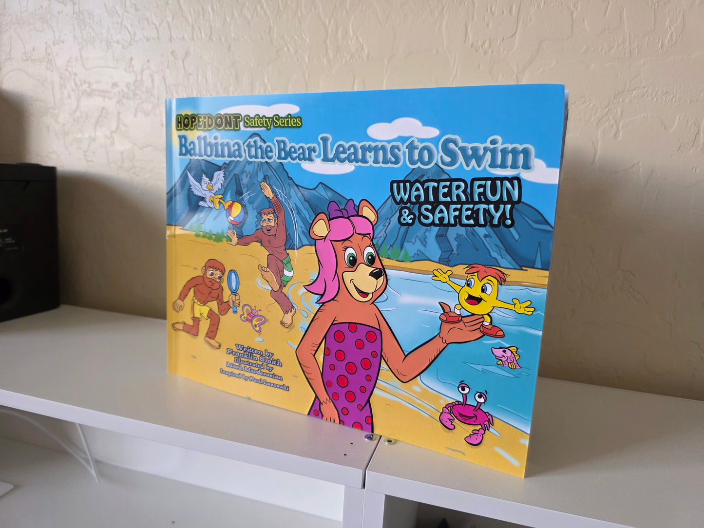 Balbina The Bear Learns to Swim