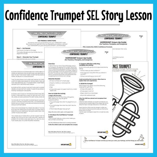 Confidence Trumpet SEL Story Lesson