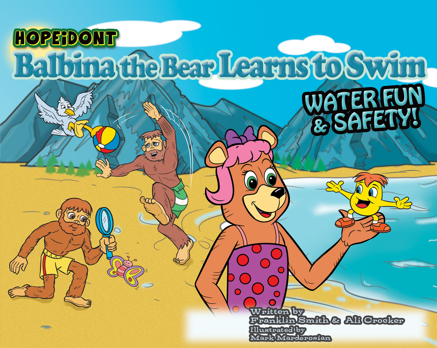 PRE-ORDER BALBINA THE BEAR LEARNS TO SWIM