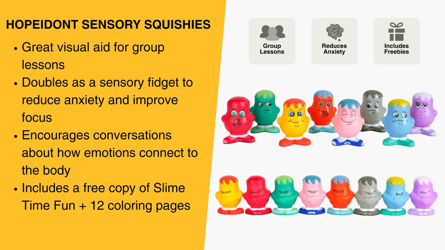 Pre-Order: HOPEiDONT Sensory Squishies, Book, Poster Bundle