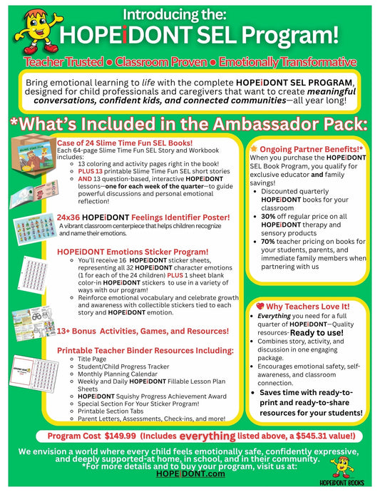 HOPEiDONT Teacher Ambassador Program