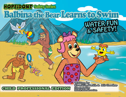 PRE-ORDER BALBINA THE BEAR LEARNS TO SWIM SOCIAL EMOTIONAL LEARNING PACK (BOOK 1 IN THE SAFETY SERIES)