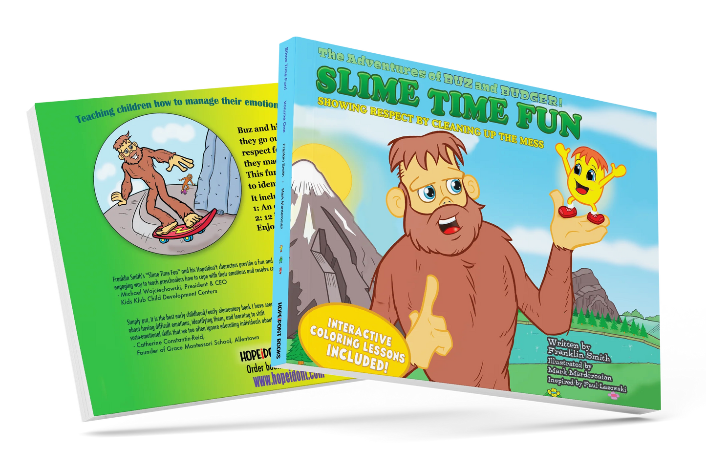 The Adventures Of Buz & Budger - Slime Time Fun (Hard Cover)