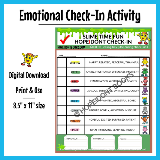 HOPEiDONT Emotional Check-In Activity