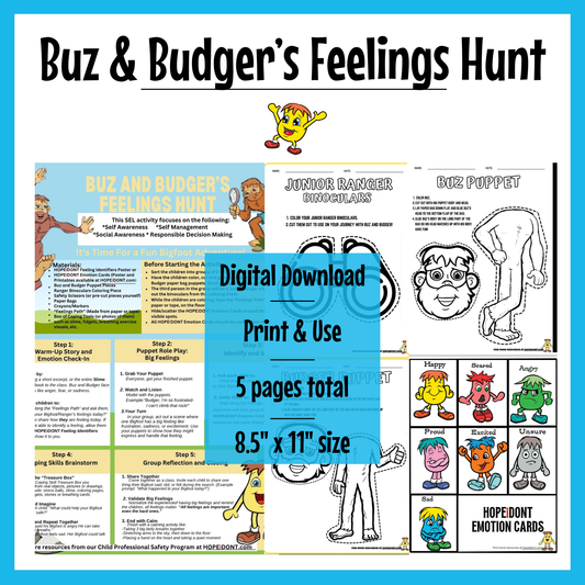Buz and Budger’s Feelings Hunt