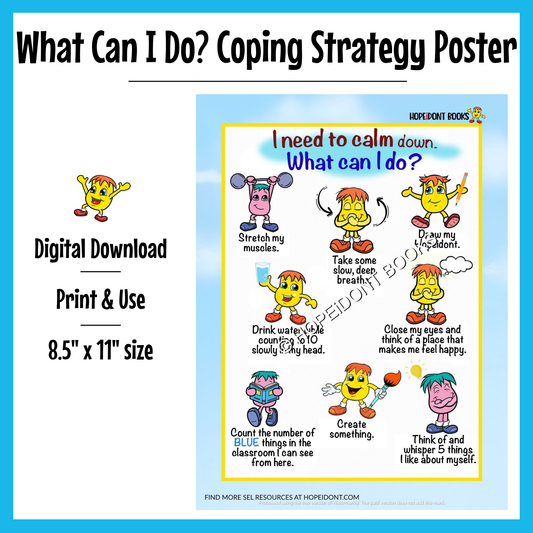 What Can I Do? – Coping Strategy Poster