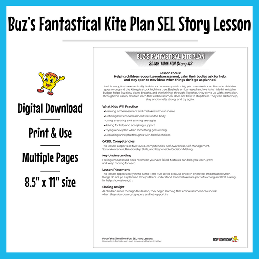 Buz’s Fantastical Kite Plan SEL Story Lesson